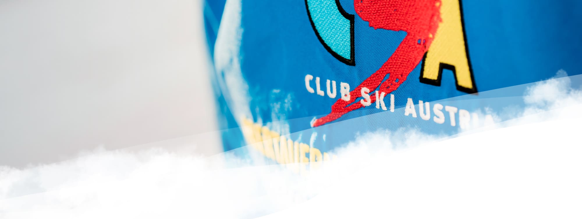 CSA Emblem auf dem Skilehrer-Anzug